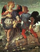 Andrea del Verrocchio Tobias und der Engel Spain oil painting artist